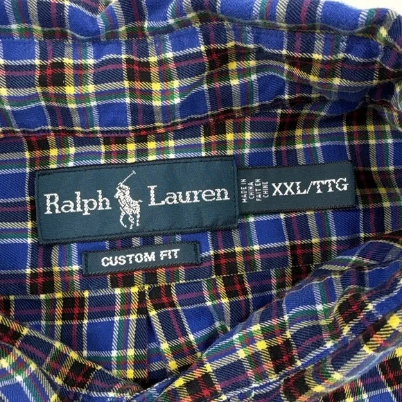 Ralph Lauren Men's Multicolor Plaid Shirt - Picture 3 of 7